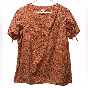 Talbots Floral Blouse